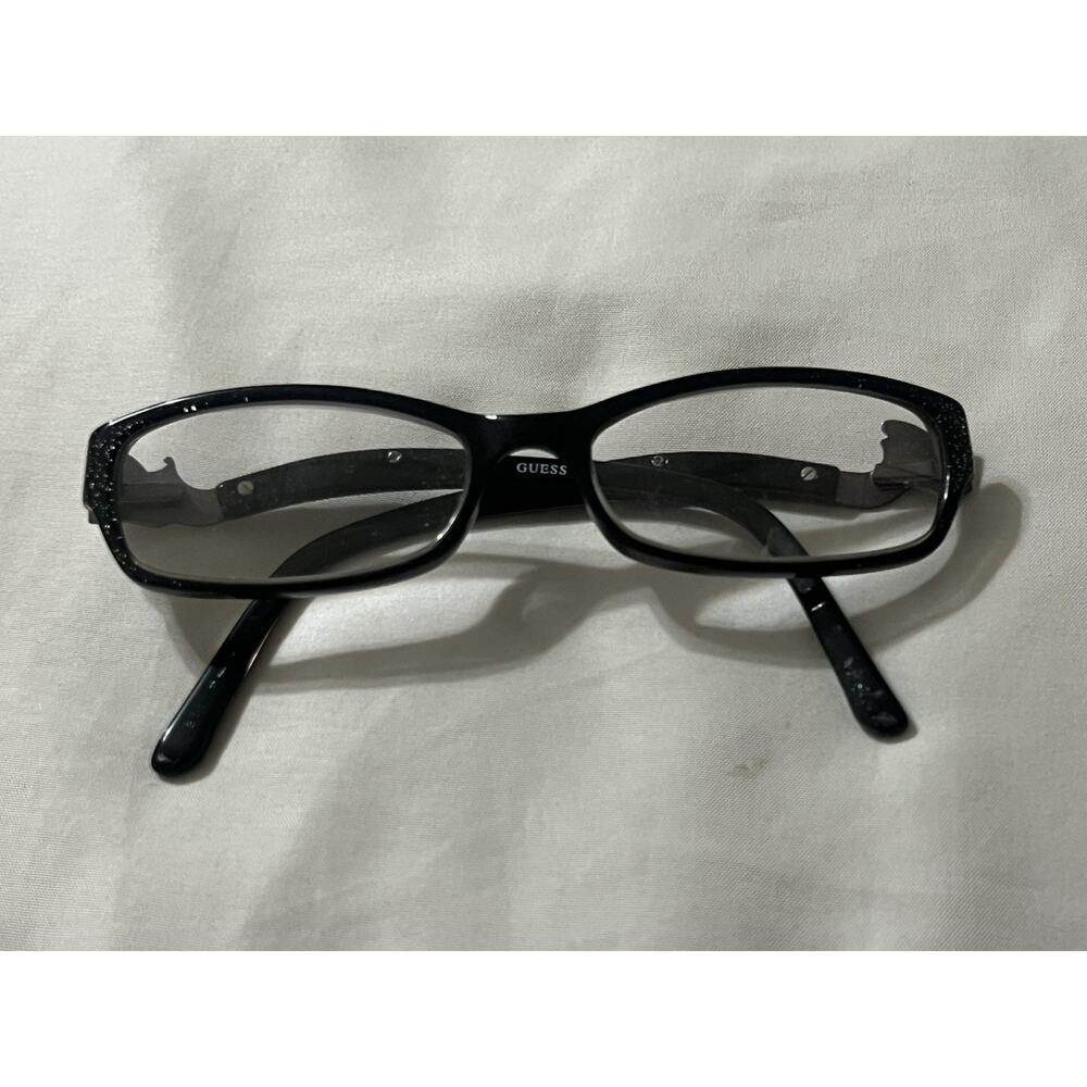 Guess GU2247 BLK‎ Eyeglasses Frames Tortoise Rectangular Full Rim 52-16-135